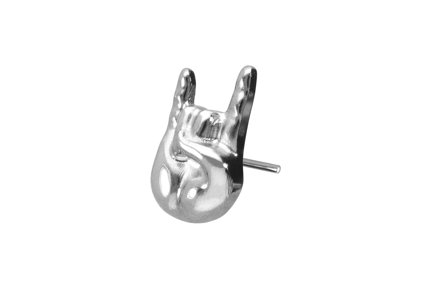 Titan Aufsatz mit Push Pin ROCK'N' ROLL ++SALE++ von Piercingline